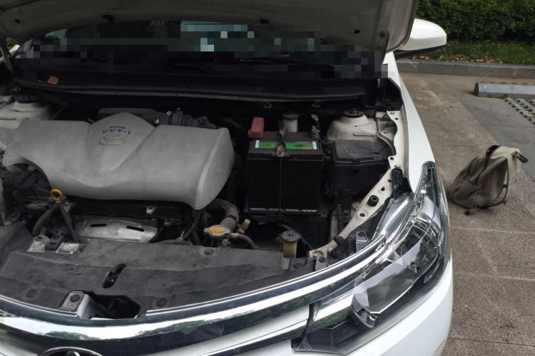 Used Toyota Vios 2014 1.5L Automatic ZhiZhen Edition Engine Bay Left