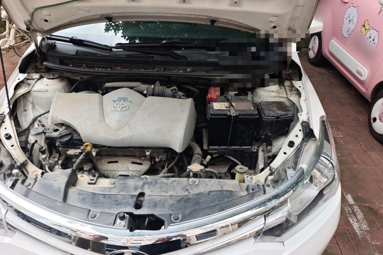 Used Toyota Vios 2014 1.5L Automatic ZhiZhen Edition Engine Bay Left