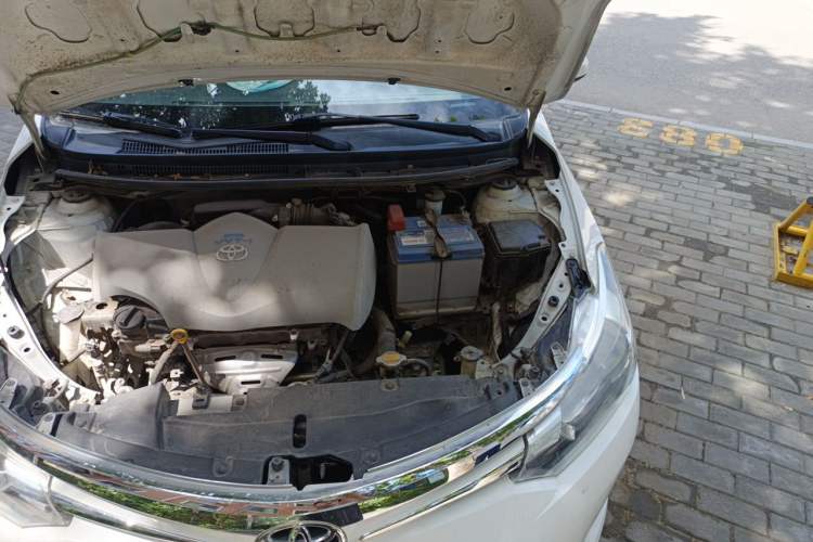 Used Toyota Vios 2014 1.5L Automatic ZhiZhen Edition Engine Bay Left