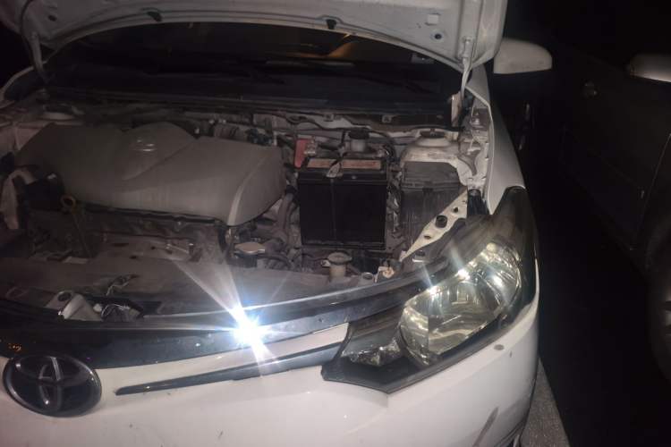 Used Toyota Vios 2014 1.5L Automatic ZhiZhen Edition Engine Bay Left
