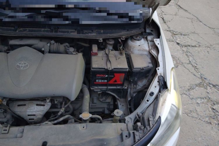 Used Toyota Vios 2014 1.3L Manual Value Edition Engine Bay Left