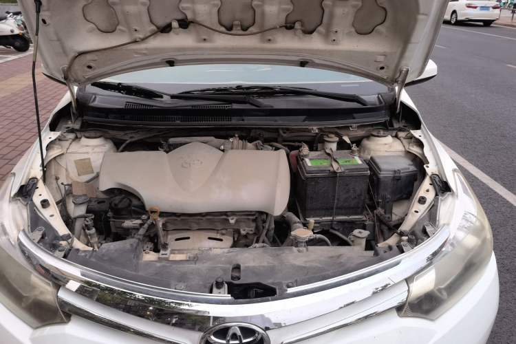 Used Toyota Vios 2014 1.5L Automatic ZhiShang Edition Engine Bay