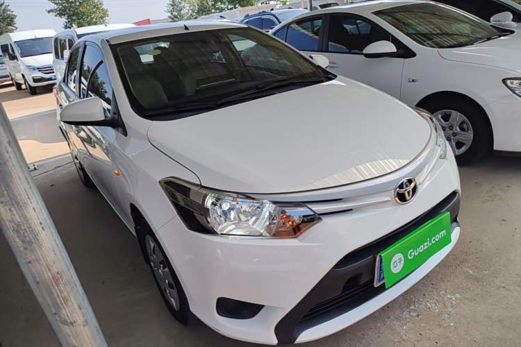 Used Toyota Vios 2014 1.3L Automatic Standard Edition Front Right 45 Deg