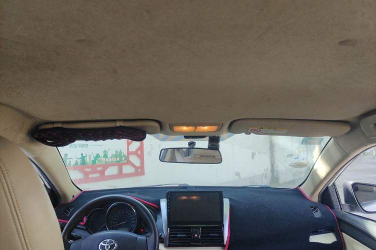 Used Toyota Vios 2014 1.3L Manual Value Edition Headliner