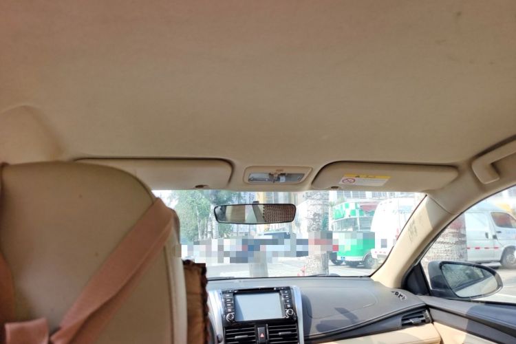 Used Toyota Vios 2014 1.3L Manual Value Edition Headliner