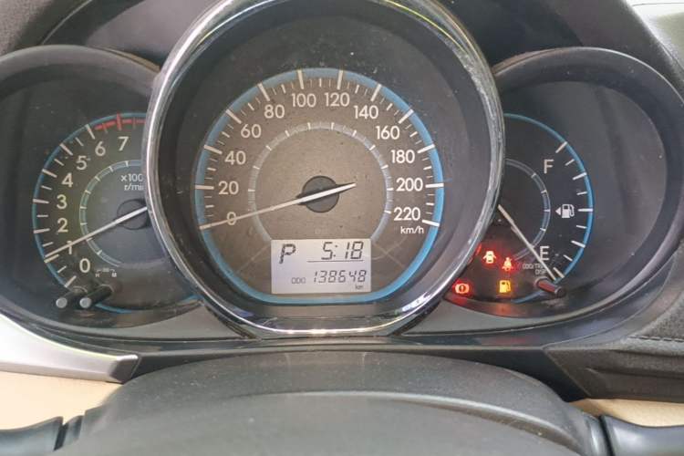 Used Toyota Vios 2014 1.5L Automatic ZhiShang Edition Instrument Cluster