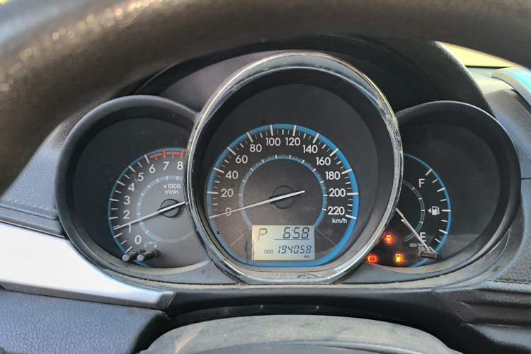 Used Toyota Vios 2014 1.5L Automatic ZhiShang Edition Instrument Cluster