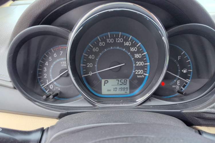 Used Toyota Vios 2014 1.5L Automatic ZhiZhen Edition Instrument Cluster
