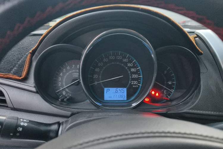 Used Toyota Vios 2014 1.5L Automatic ZhiZhen Edition Instrument Cluster