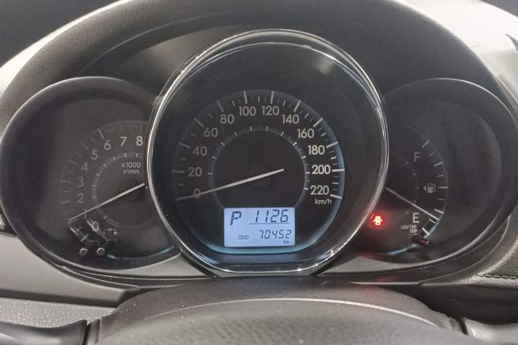 Used Toyota Vios 2014 1.3L Automatic Standard Edition Instrument Cluster
