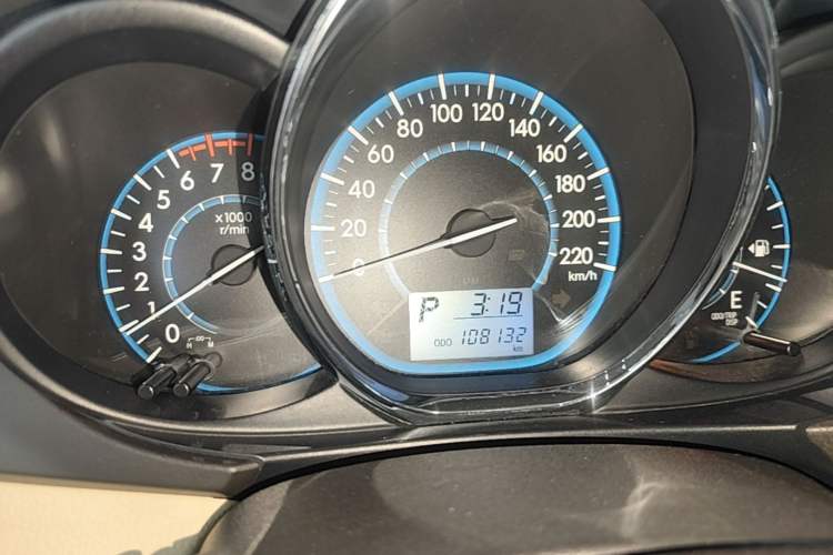 Used Toyota Vios 2014 1.5L Automatic ZhiZhen Edition Instrument Cluster