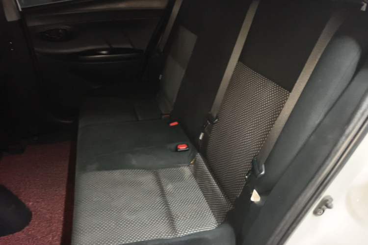 Used Toyota Vios 2014 1.3L Automatic Standard Edition Left Rear Seat