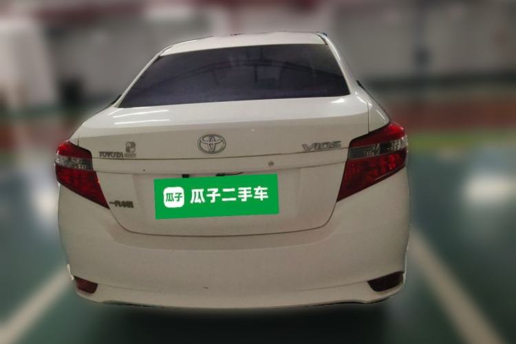 Used Toyota Vios 2014 1.5L Automatic ZhiZhen Edition Rear