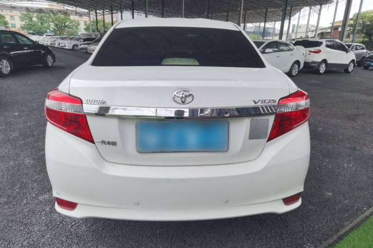 Used Toyota Vios 2014 1.5L Automatic ZhiZhen Edition Rear