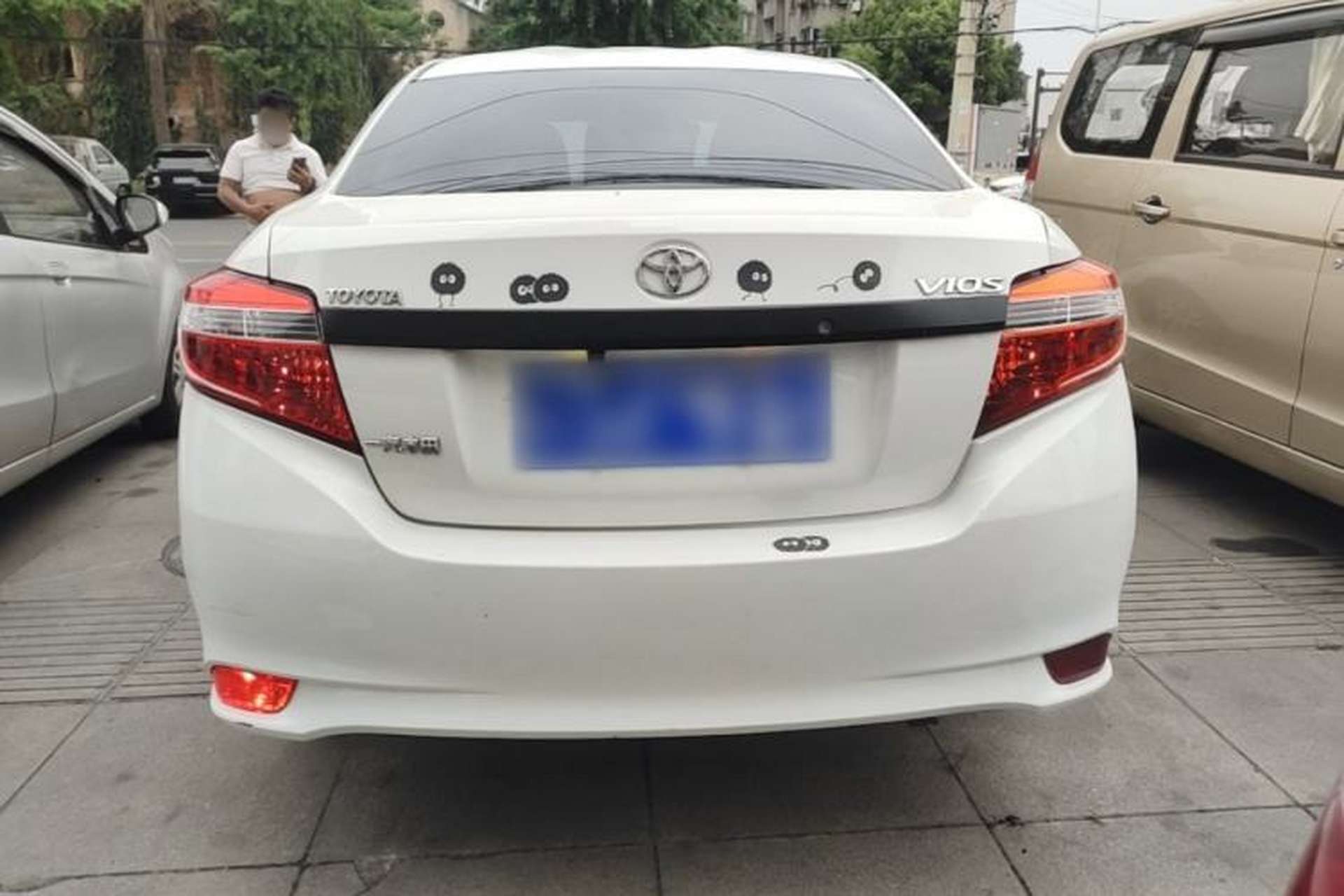 Used Toyota Vios 2014 1.3L Manual Value Edition Rear
