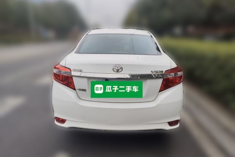 Used Toyota Vios 2014 1.5L Automatic ZhiZhen Edition Rear