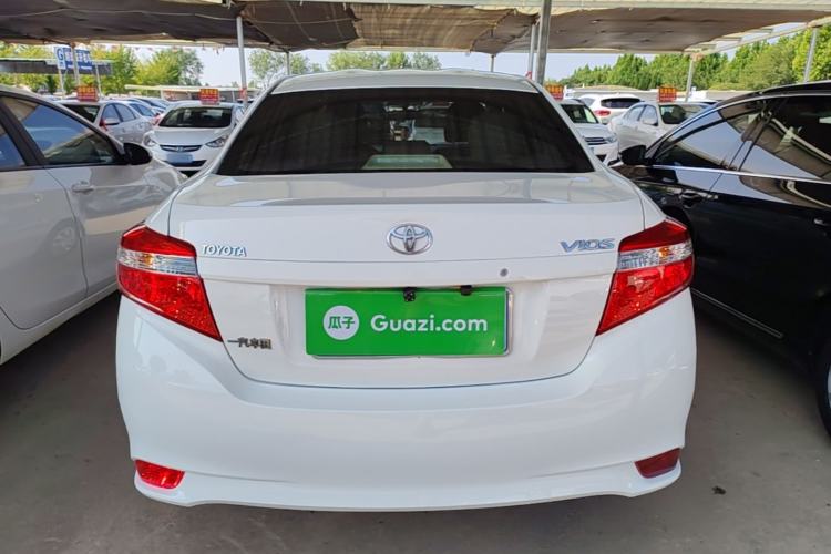 Used Toyota Vios 2014 1.3L Automatic Standard Edition Rear