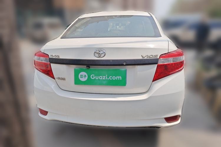 Used Toyota Vios 2014 1.3L Manual Value Edition Rear