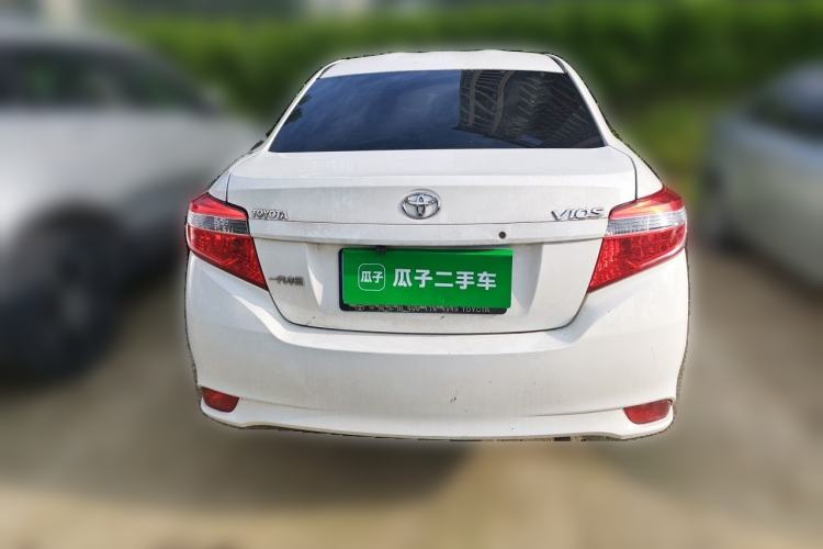 Used Toyota Vios 2014 1.3L Automatic Standard Edition Rear