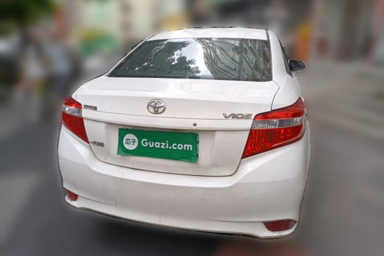 Used Toyota Vios 2014 1.5L Manual ZhiZhen Edition Rear