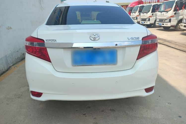 Used Toyota Vios 2014 1.3L Manual Value Edition Rear