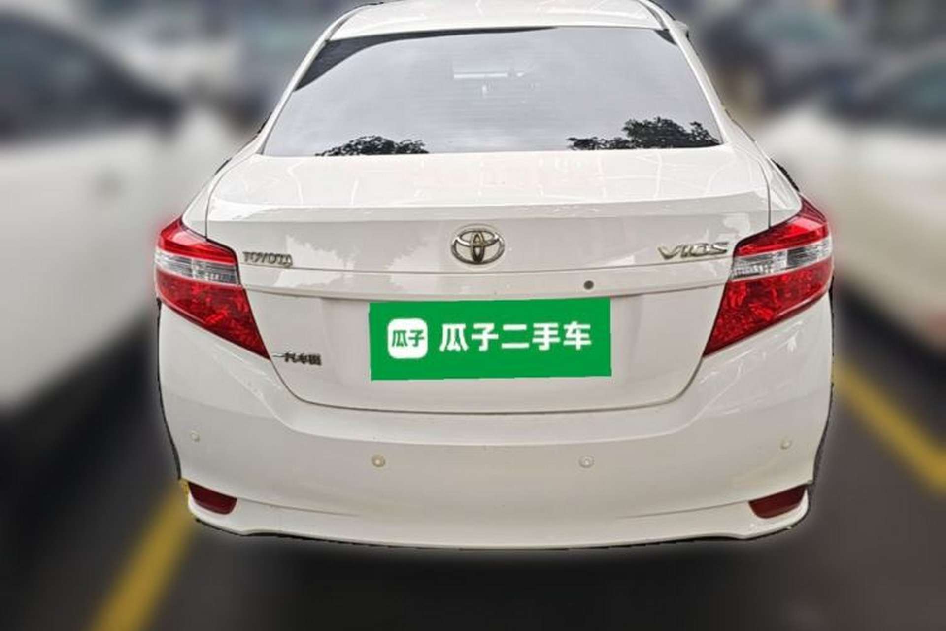 Used Toyota Vios 2014 1.5L Manual ZhiZhen Edition Rear