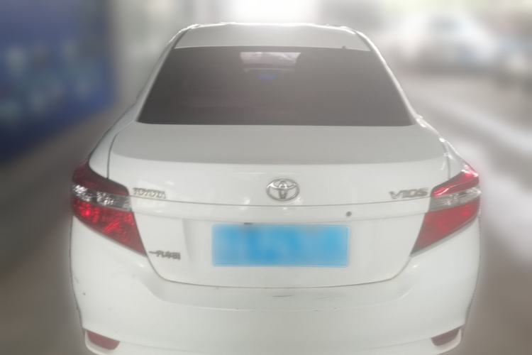 Used Toyota Vios 2014 1.5L Manual ZhiZhen Edition Rear