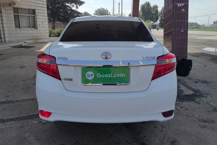 Used Toyota Vios 2014 1.5L Automatic ZhiZhen Edition Rear