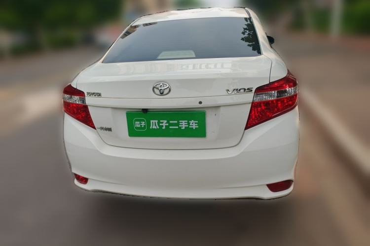 Used Toyota Vios 2014 1.3L Automatic Standard Edition Rear