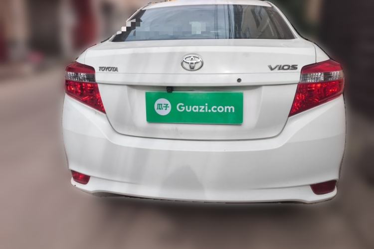 Used Toyota Vios 2014 1.3L Manual Value Edition Rear