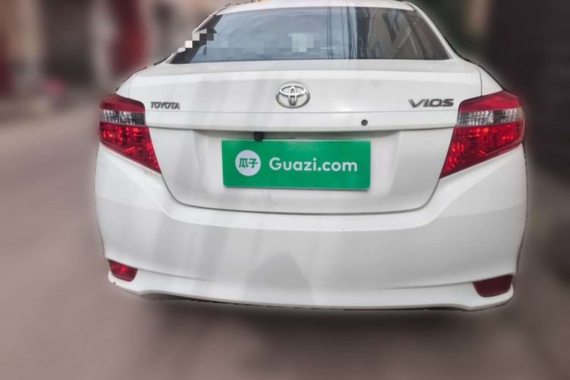 Used Toyota Vios 2014 1.3L Manual Value Edition Rear