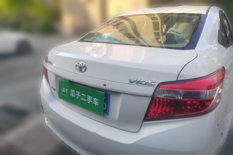 Used Toyota Vios 2014 1.3L Manual Value Edition Rear