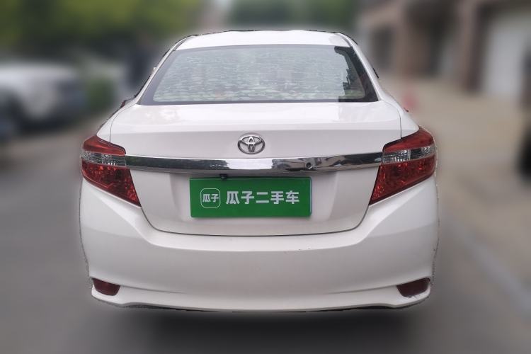 Used Toyota Vios 2014 1.3L Manual Value Edition Rear