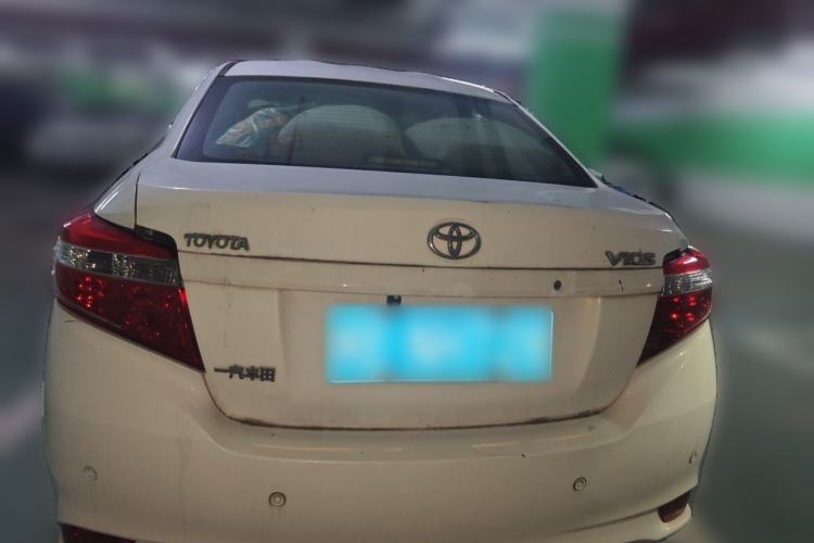 Used Toyota Vios 2014 1.5L Automatic ZhiZhen Edition Rear