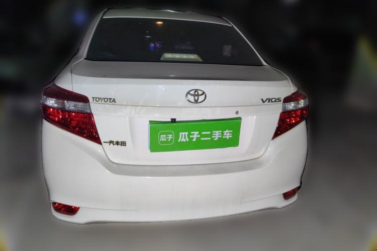 Used Toyota Vios 2014 1.5L Manual ZhiZhen Edition Rear