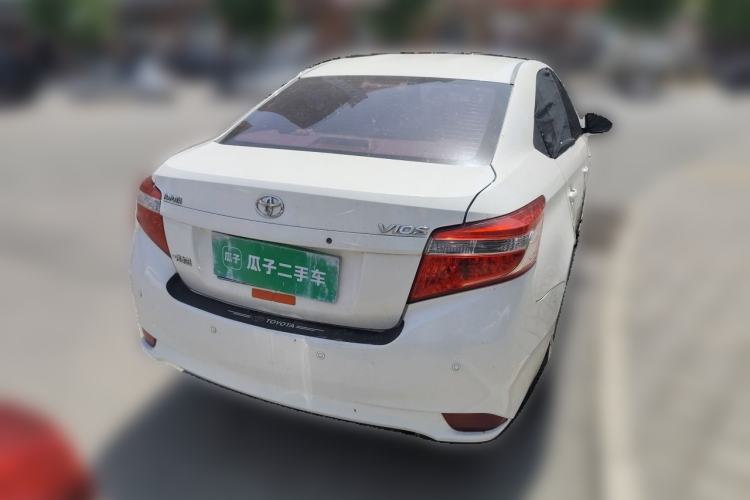 Used Toyota Vios 2014 1.3L Automatic Standard Edition Rear