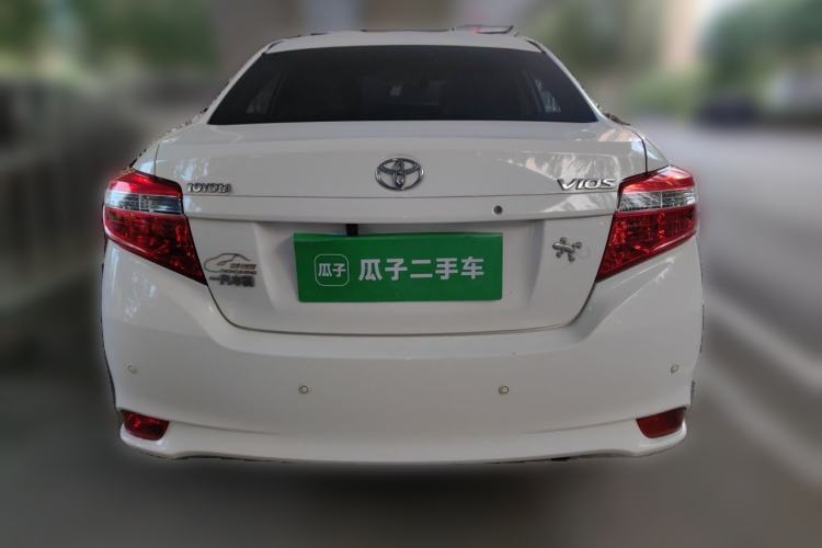 Used Toyota Vios 2014 1.5L Automatic ZhiZhen Edition Rear