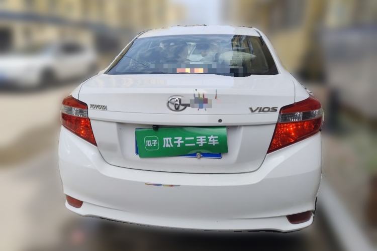 Used Toyota Vios 2014 1.5L Automatic ZhiZhen Edition Rear