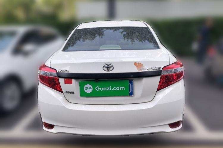 Used Toyota Vios 2014 1.3L Manual Value Edition Rear