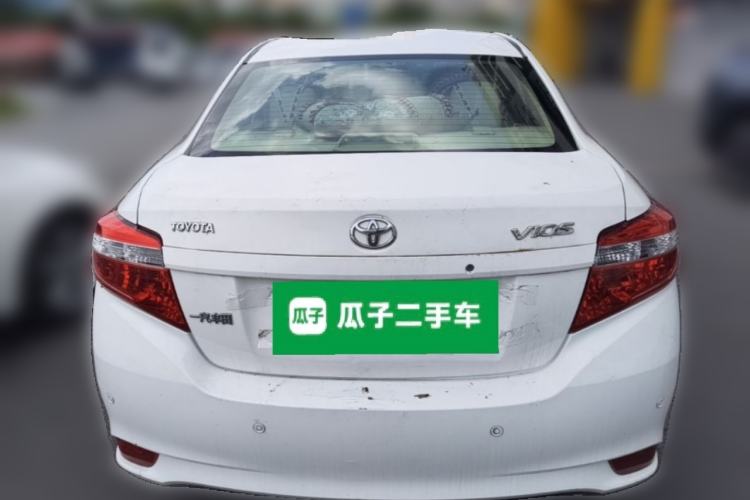 Used Toyota Vios 2014 1.5L Automatic ZhiZhen Edition Rear