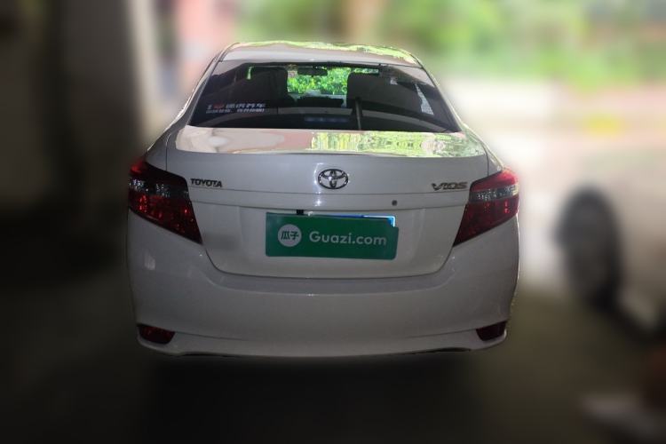 Used Toyota Vios 2014 1.5L Automatic ZhiShang Edition Rear