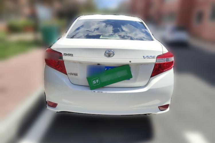 Used Toyota Vios 2014 1.5L Manual ZhiZhen Edition Rear
