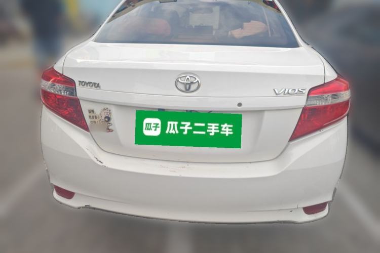 Used Toyota Vios 2014 1.5L Manual ZhiZhen Edition Rear