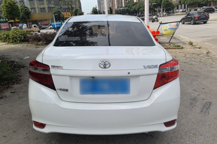 Used Toyota Vios 2014 1.5L Automatic ZhiZhen Edition Rear