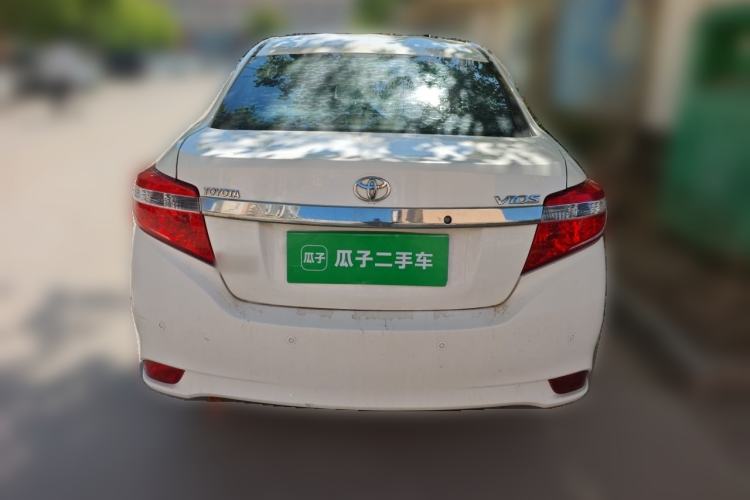 Used Toyota Vios 2014 1.3L Manual Value Edition Rear