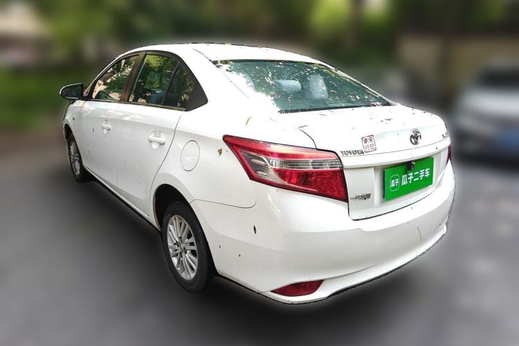 Used Toyota Vios 2014 1.3L Manual Xiang Edition Rear Left 45 Deg