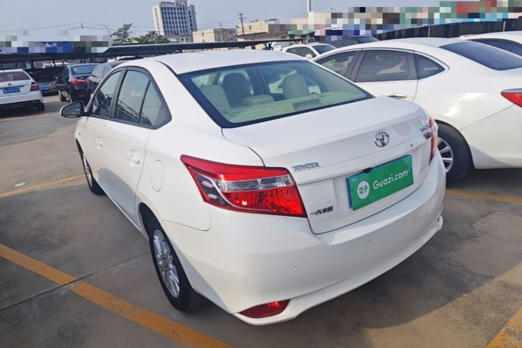 Used Toyota Vios 2014 1.5L Automatic ZhiZhen Edition Rear Left 45 Deg