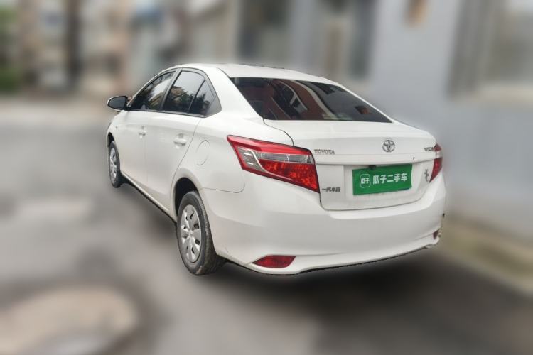 Used Toyota Vios 2014 1.3L Manual Xiang Edition Rear Left 45 Deg