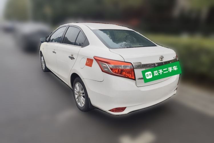 Used Toyota Vios 2014 1.5L Automatic ZhiZhen Edition Rear Left 45 Deg
