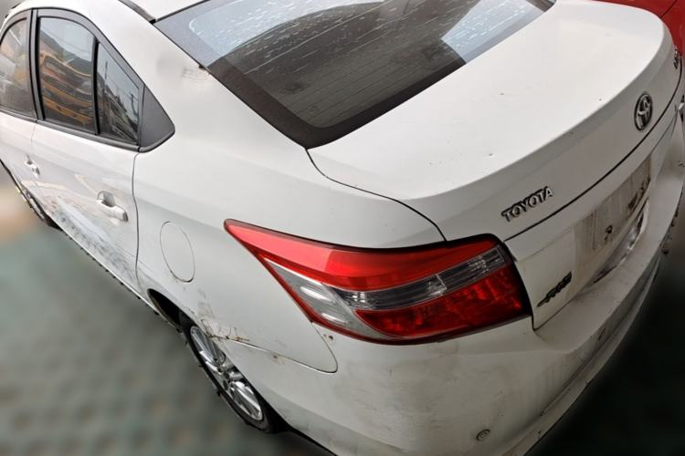 Used Toyota Vios 2014 1.3L Manual Xiang Edition Rear Left 45 Deg